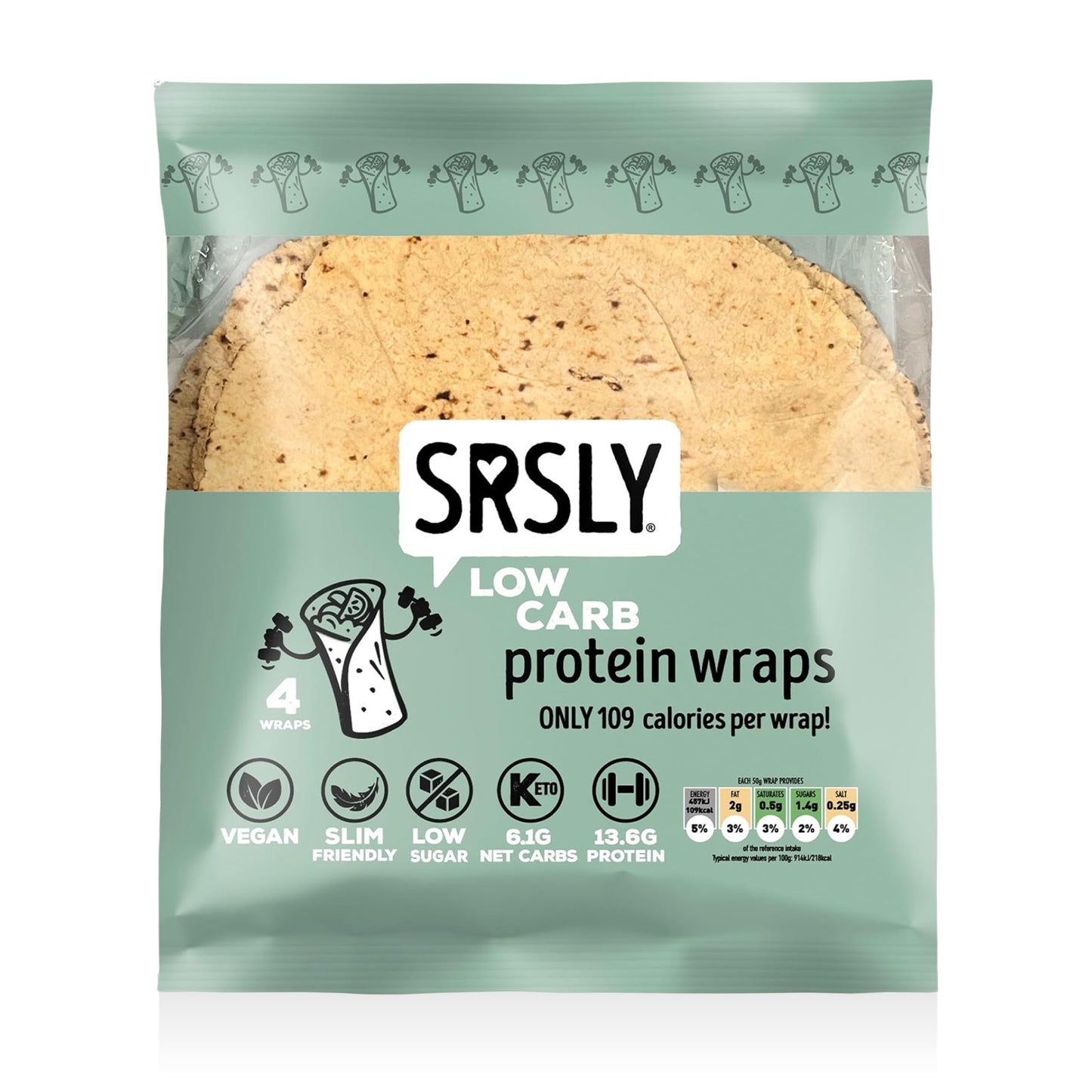 Wraps x 4