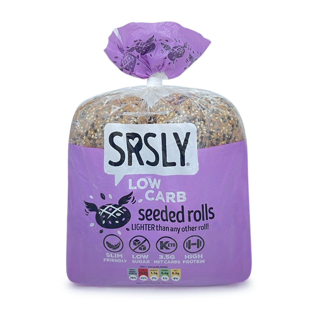 Super Saver Seeded Artisan Bread Rolls x 4