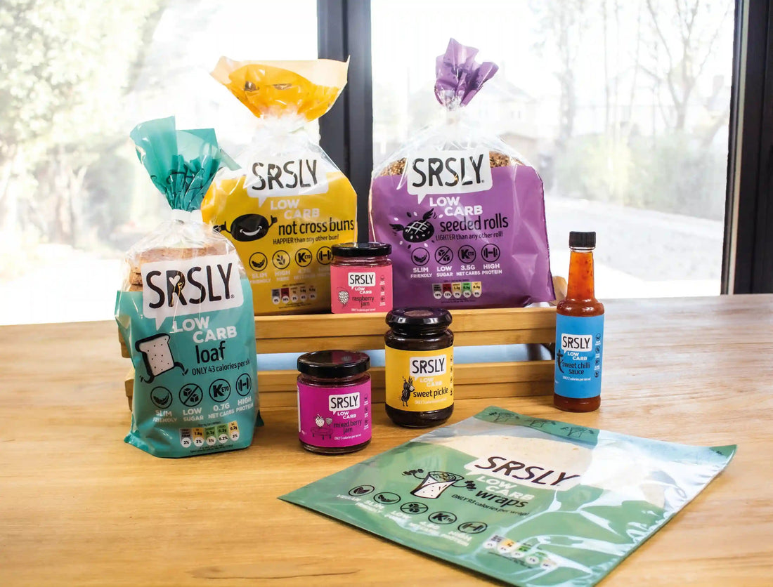 Featured in the British Baker: Rebrand - SRSLY Health