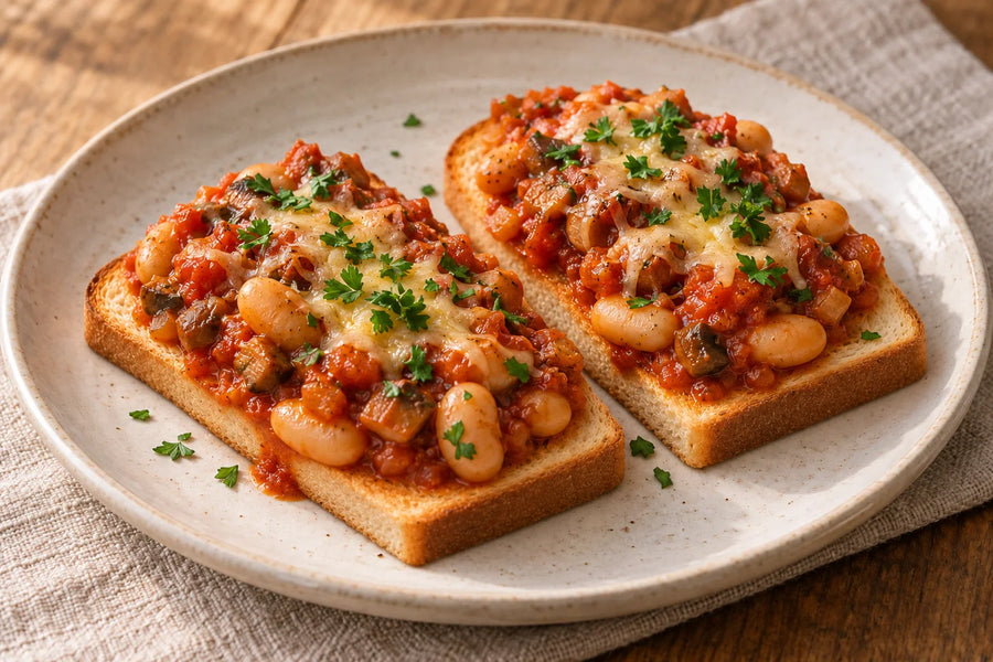 Bonfire Beans on Toast