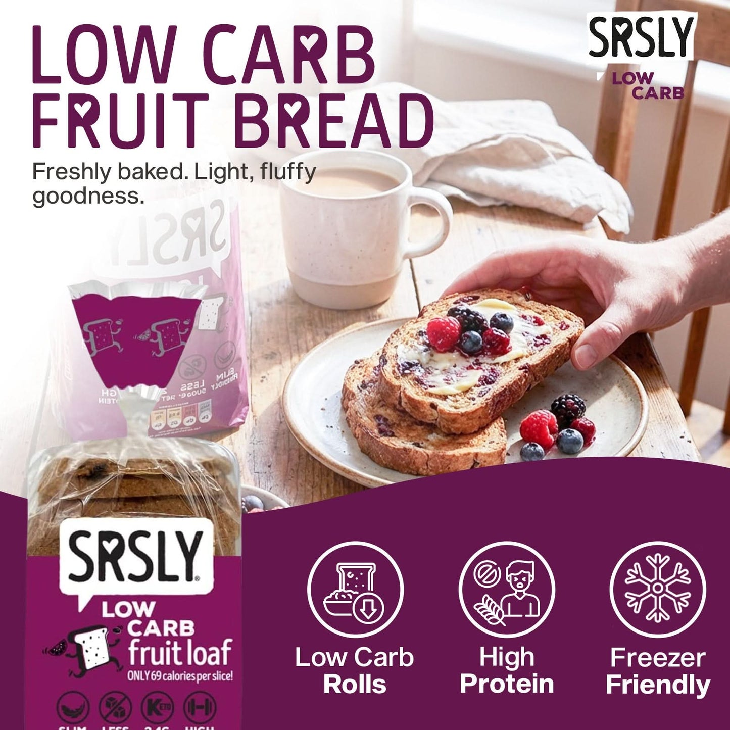 Sliced Fruit Bread