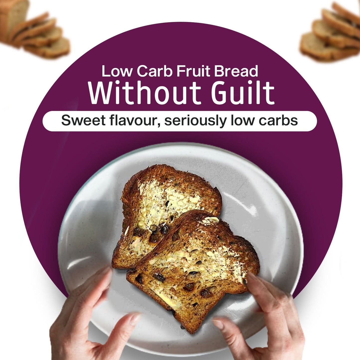 Sliced Fruit Bread