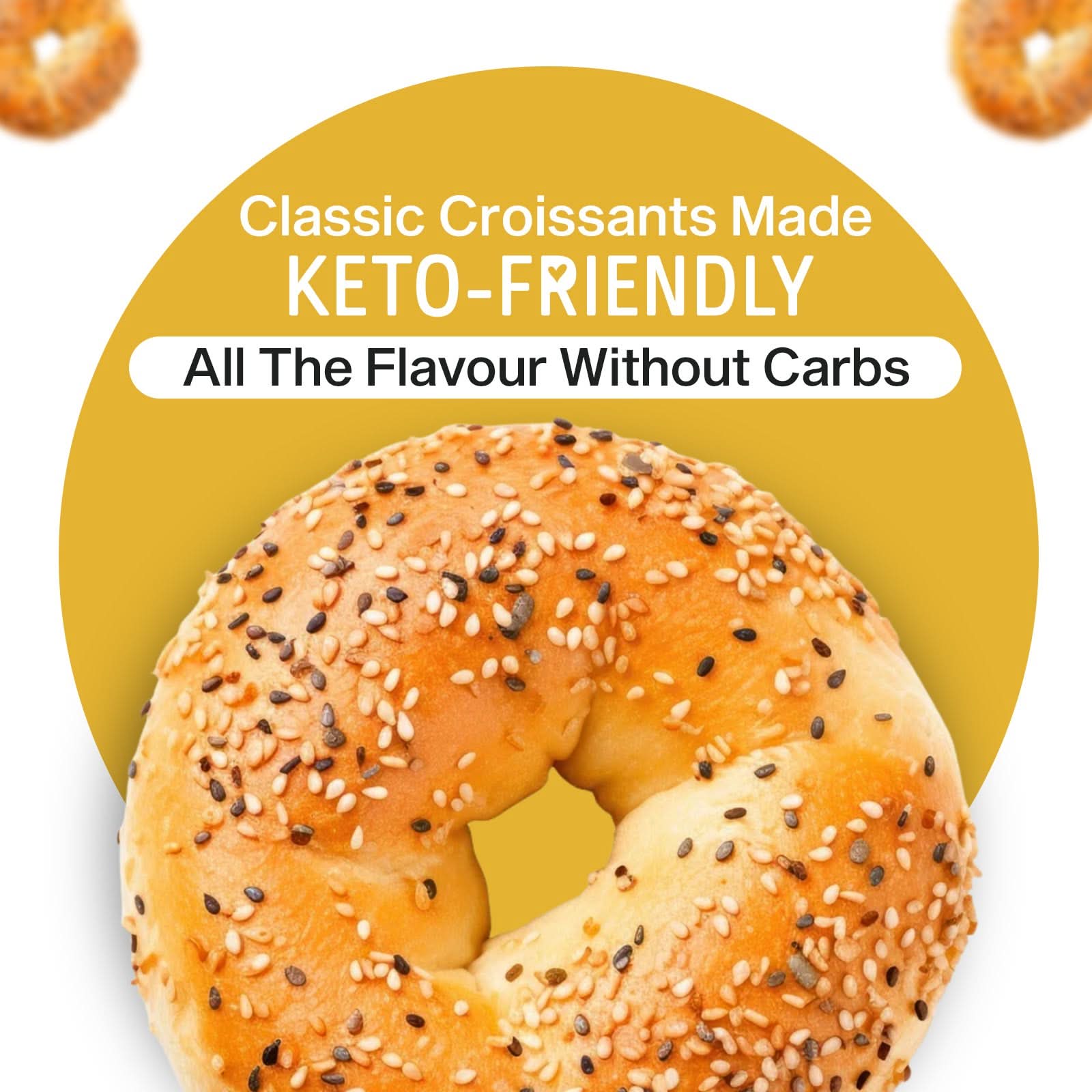 Sesame Bagels Sliced x 2