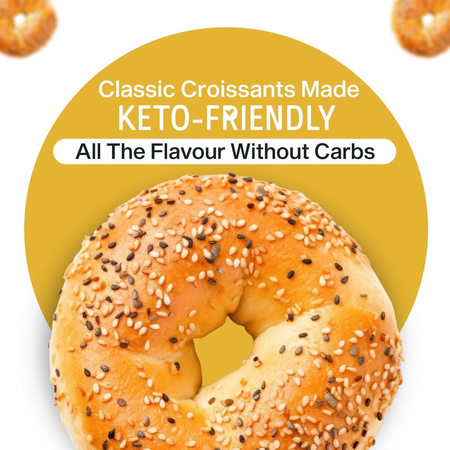 Sesame Bagels Sliced x 2