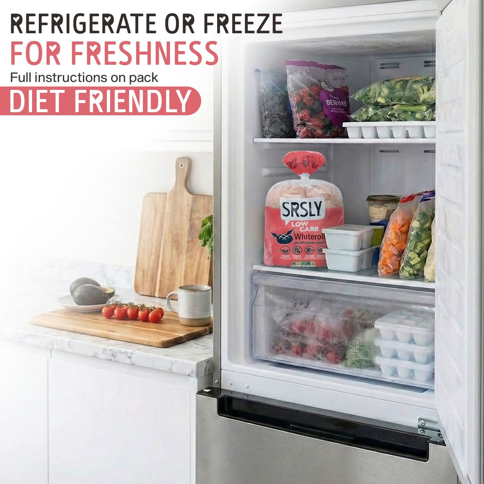 White Hot Dog Rolls x 4