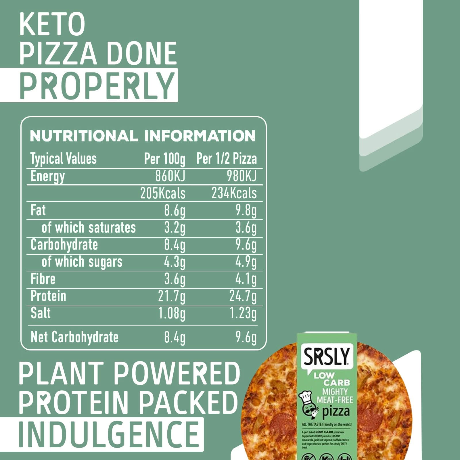 Vegetarian Meat Feast Pizza