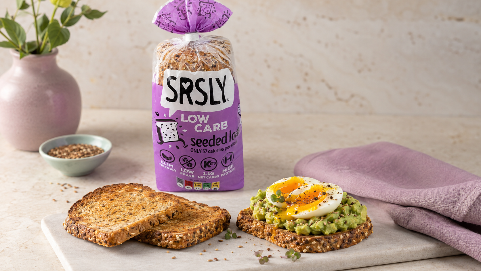 SRSLY Seeded Artisan Sliced Bread