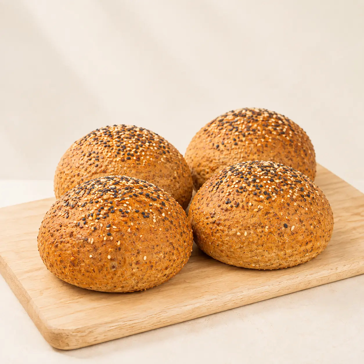 Seeded Artisan Bread Rolls x 4