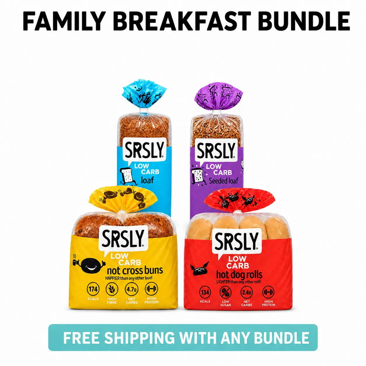 Low Carb High Protein Food Bundle