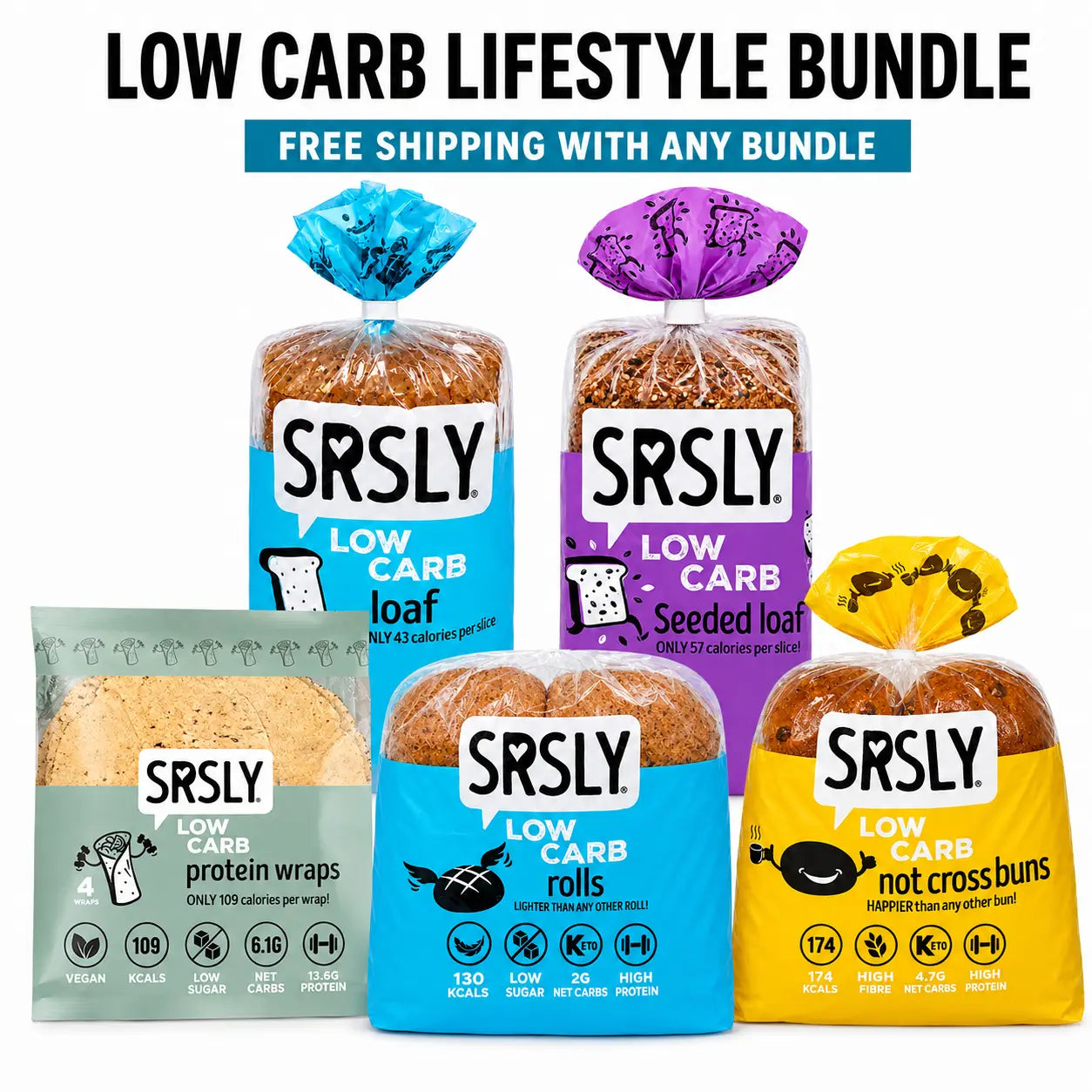 Low Carb High Protein Food Bundle