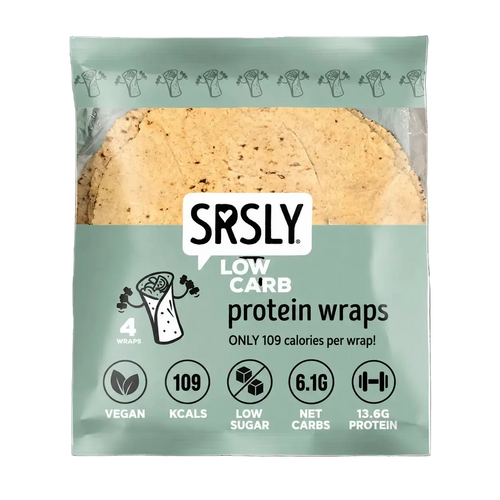 SRSLY low-carb high-protein wraps
