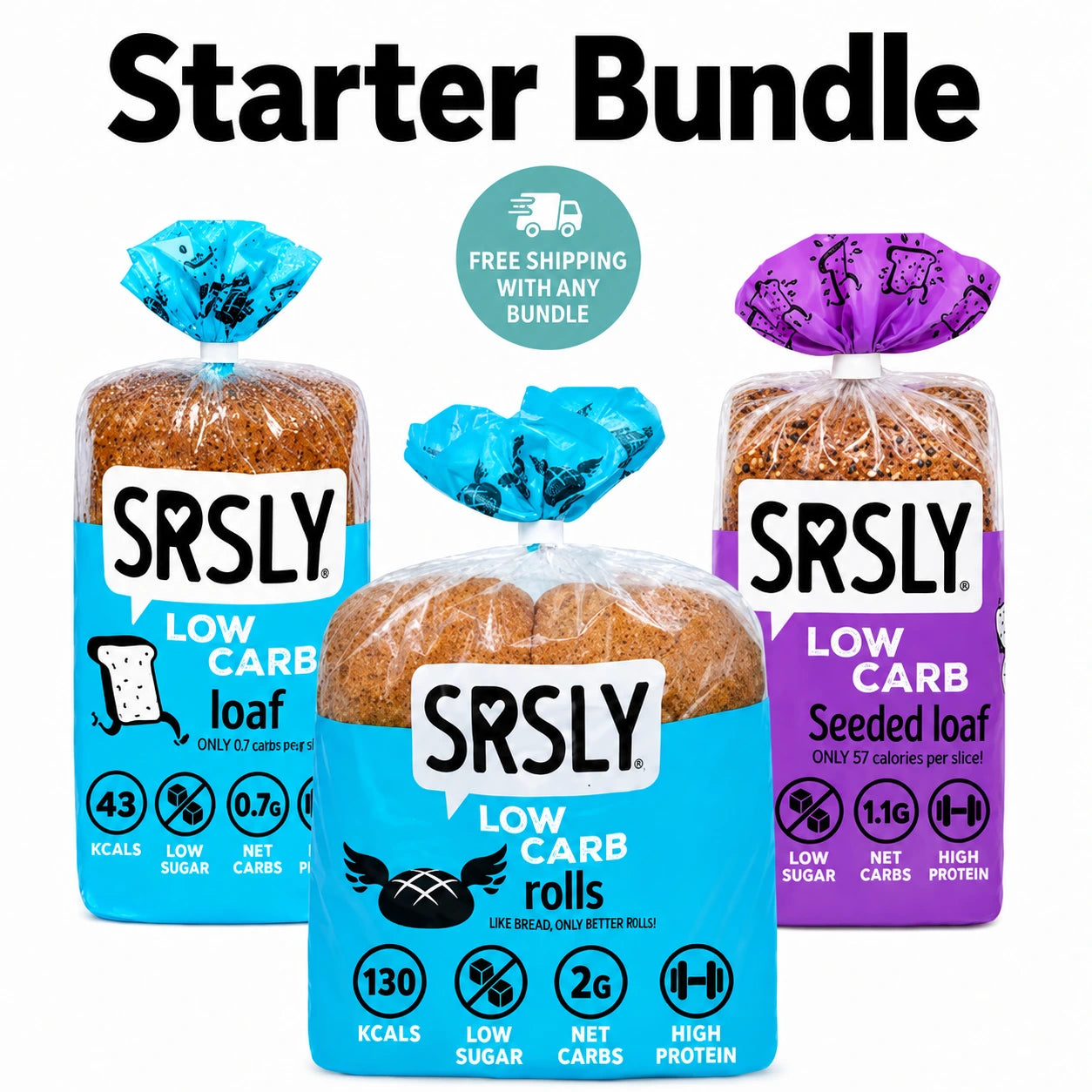 Low Carb High Protein Food Bundle