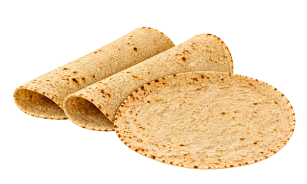 SRSLY wraps served plain on a wooden board